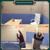 环保型聚酯纤维吸声板钢琴房幼儿园室内视听房Ktv隔音板墙面装 饰