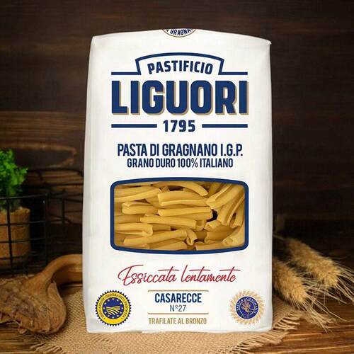 Casarecce Pasta 意古礼卷条型意大利面通心粉 芦苇面 扭扭面500g