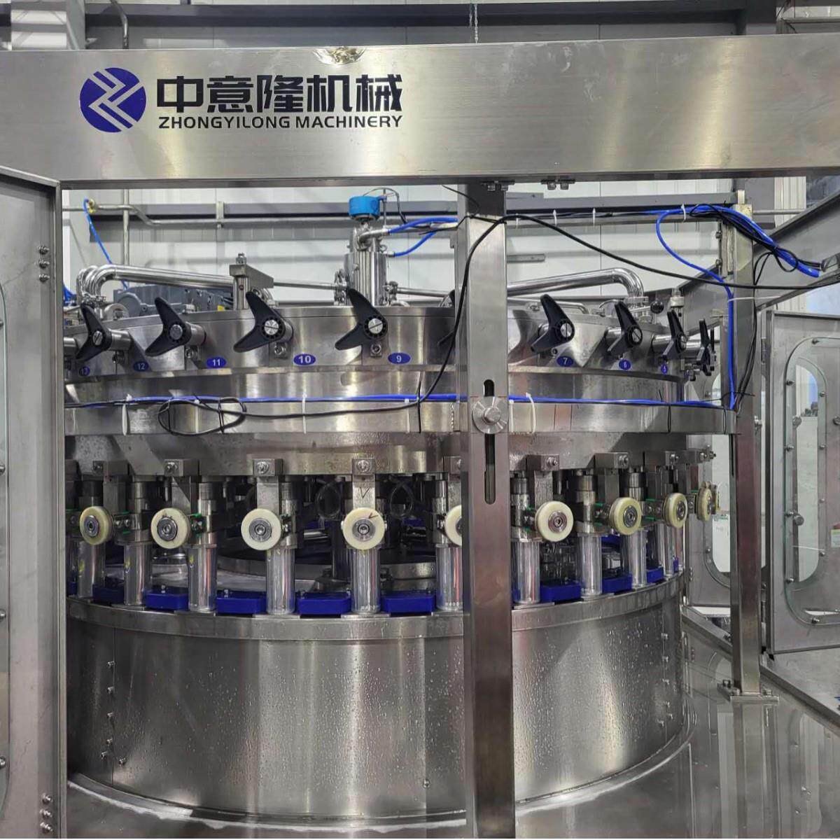 易拉罐金银花凉茶饮料生产线 PLC控制全自动灌装 功能水加工设备