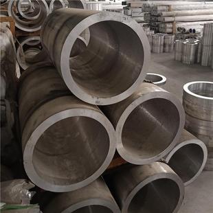 大量库存6082T6工业大口径锻造厚壁铝管600 1200mm现货