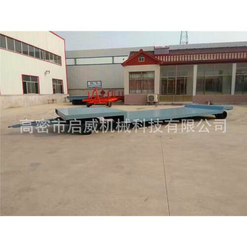 厂家供应下沉式全挂拖车特种设备运输车底盘拖车