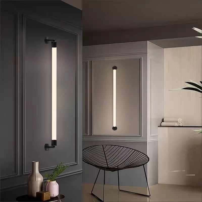 360度发光壁装灯横竖招牌装饰商场店铺橱窗装修酒吧彩色LED日光灯