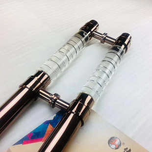 拉手不锈钢厂家大门酒店拉手 应大供门把手水晶铝合金