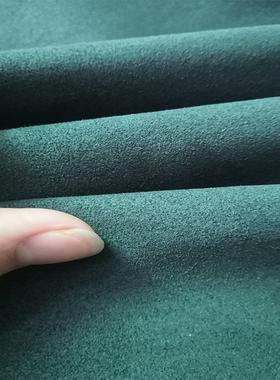 现货0m.7m绿色翻方毛皮超纤耐磨汽车头枕抱墨枕向盘套756包装面料