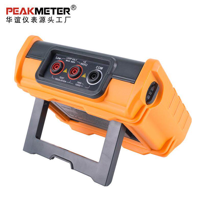 华谊PEAKMETER绝缘电阻测试仪MS5203数显兆欧表带多用表功能1000V