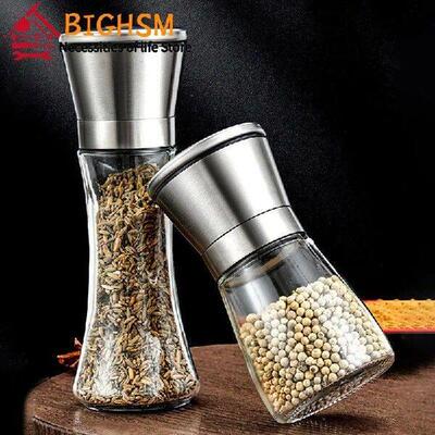 1PC Manual Salt Pepper Grinder Seasoning Bottle Jar