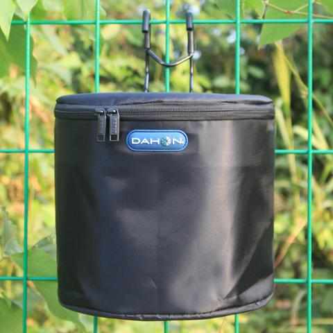 折叠车前车筐防水加厚帆布自行车筐篓小电动车菜篮子