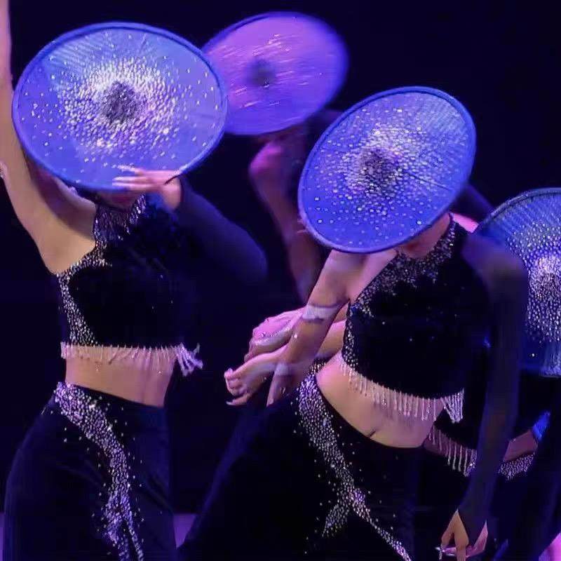 正品第十二届中国蹈荷花奖陶醉了民族族舞元傣花腰姑舞娘表演服旦