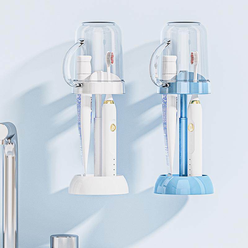 漱口杯带防尘盖牙刷杯架电动牙刷洗漱杯套装学生宿舍用品漱口杯