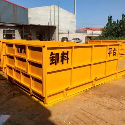 卸料平台筑工空地高业平台建吊作篮卸料WKP托运外架可拆卸落地式