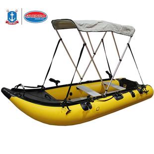 厂家独木舟皮划艇钓鱼船橡皮艇玻璃钢冲锋舟充气船消防救援冲锋艇