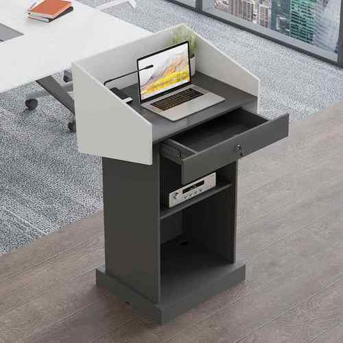 演讲台讲台老师讲桌多媒体迎宾台学校教室教师讲台桌