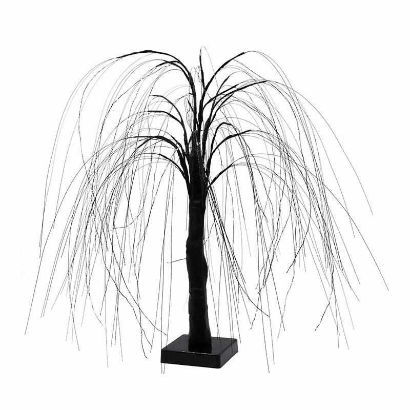 led白桦树 圣诞节灯发光树灯室内场景布置铜丝萤火虫灯装饰柳树灯