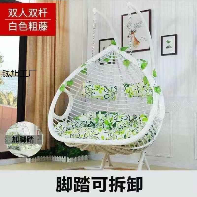 浪床吊篮藤椅吊椅ANX秋摇篮吊阳台千摇摇椅室内懒人椅鸟巢漫户外