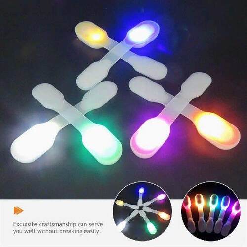 2 Pcs LED Hands-free Flashlight Nursing Clip Glow Nurse