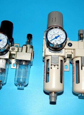 气动AW+AL气源处理二联件AC3010-03D/2010-02/4010-04D油水分离器