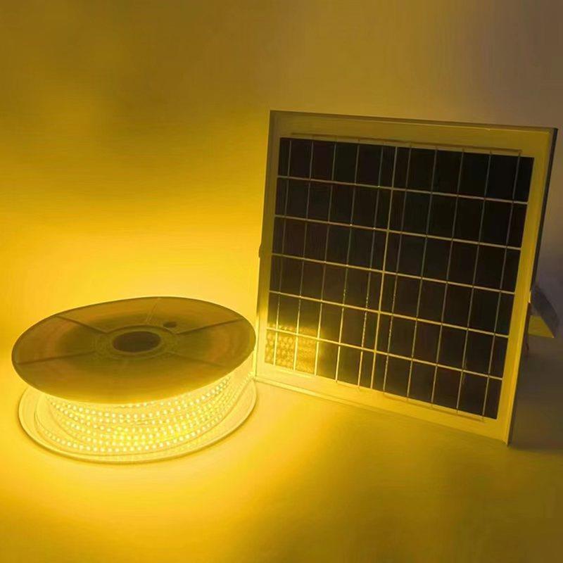太阳能室内外灯带 LED线条灯 藏光氛围灯 工程光伏改造彩光灯