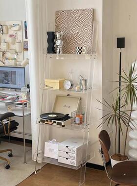 轻志美式亚克客厅家用极简SJ001风落地置物奢架简约绘力本收纳展