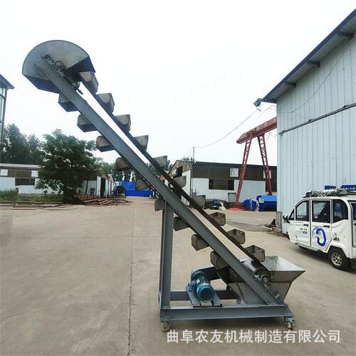 TD斗式输送机砂石料斗式提升机矿山设备单斗上料提升机