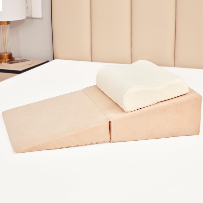 防反酸逆防流枕头三胃角QUW枕用医食管反流老斜坡垫子人护理抬高