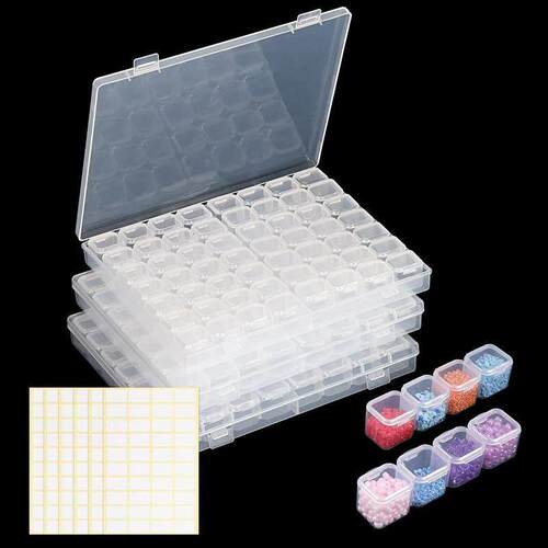 28 Grids 5D DIY Diamond Painting Box Organizer Case Diamond