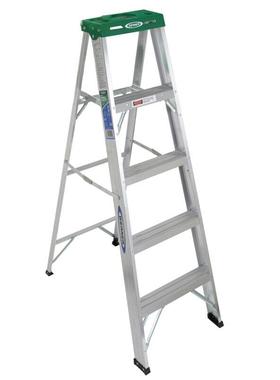 稳耐werner铝合金工程梯人字梯电信通信工业梯单侧人字梯355CN