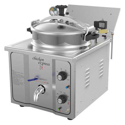 压力电油炸锅商用电炸炉炸鸡炉Pressure fried chicken oven
