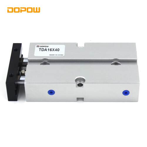 TDATN10*30缸径系列双出铝双杆气缸TDA10X30双轴气缸气动气缸双轴