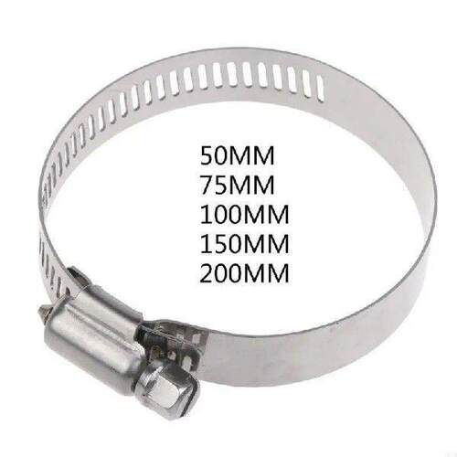 G88B Adjustable Stainless Steel Duct Clamps Hose Clamp Pipe
