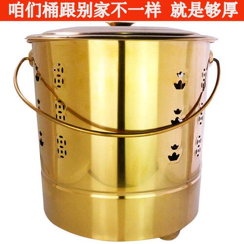防烧黑内胆加厚不锈钢烧纸钱桶烧金桶拜神焚化焚烧炉元宝聚宝金桶
