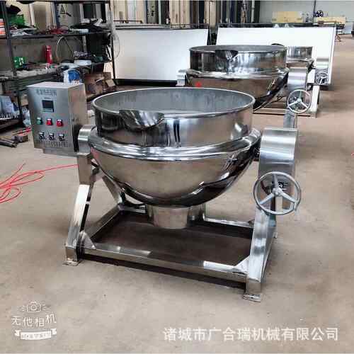 熟食卤煮电加热夹层锅鸭肉制品猪头肉猪蹄卤煮锅化糖熬糖夹层锅