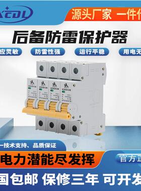 SCB后备防雷保护器SPD后备浪涌保护器4P前置保护开关单相三相避雷