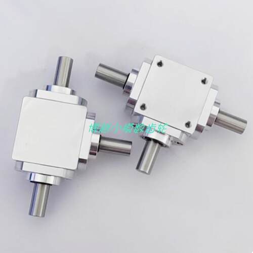 小型1：1T型十字换向器轴径10直角传动变速箱伞齿减速齿轮箱转动