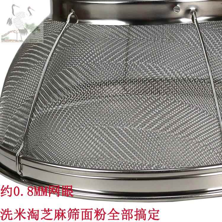 洗菜篮小篮子洗米篮沥水盆过滤洗米筛编织篮不绣钢铁网格蔬菜家用