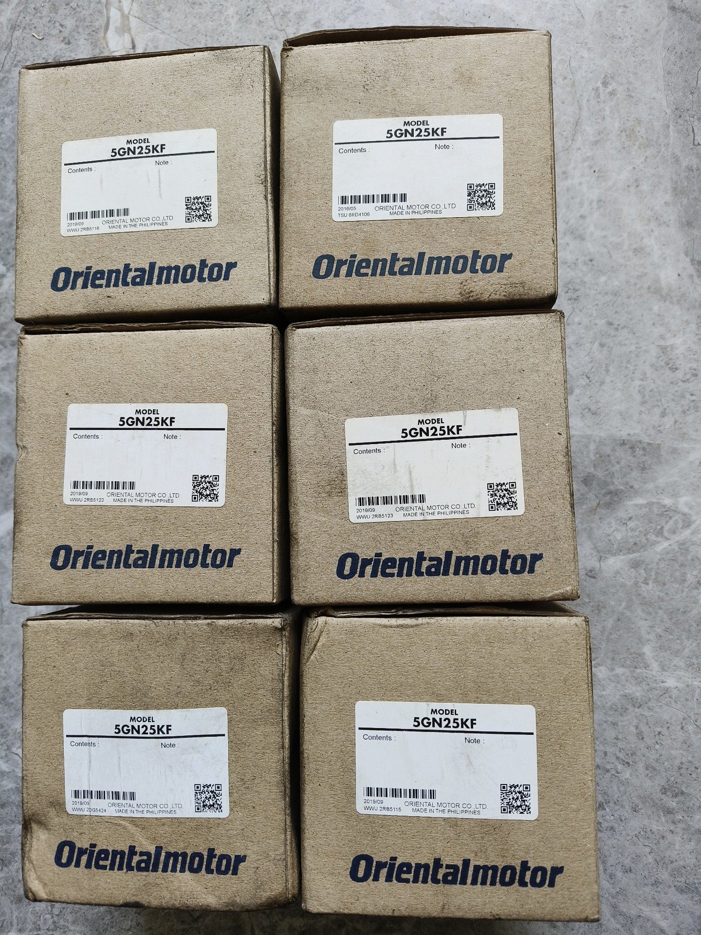 原装东方电机减速箱5GN25KF,公司备件,数量6只，其中一