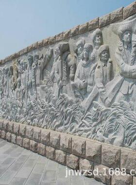 商场汉白玉壁画生产企业酒店景观浮雕壁画造价家用石制壁画图案