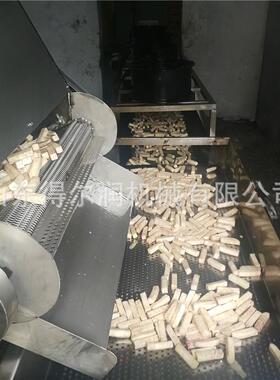速冻茄子块 土豆块上浆油炸机 天妇罗蔬菜油炸流水 线 挂浆挂糊