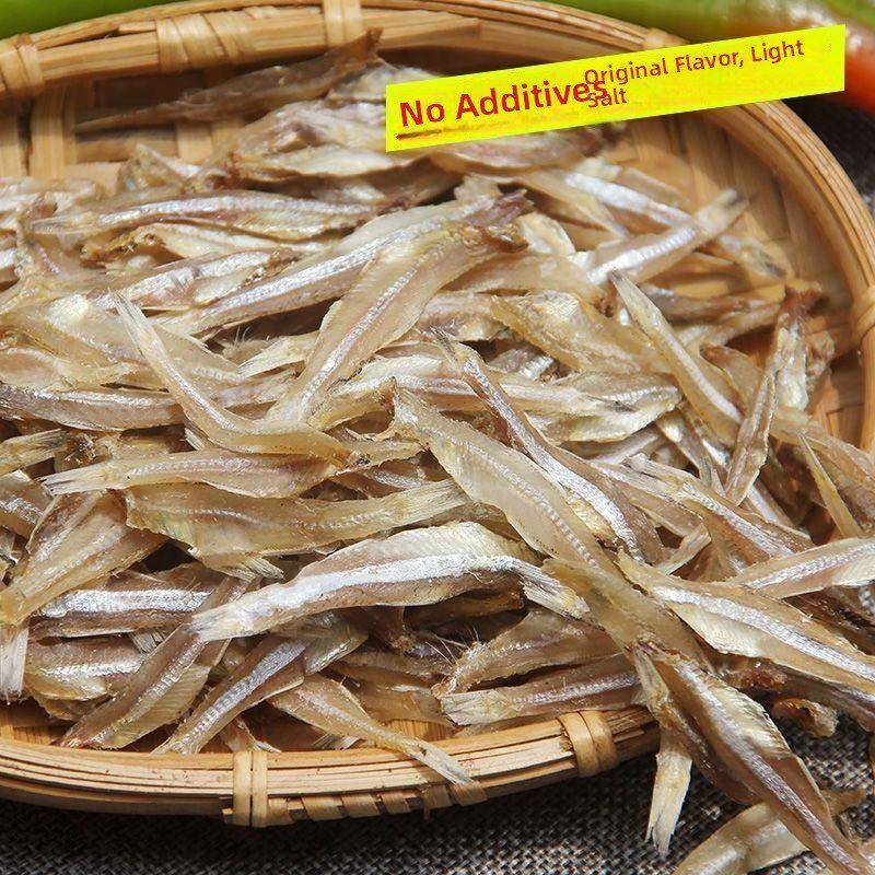 速发现货去头小鱼干北海特产海鲜干货小银鱼无盐淡口优选原味小鱼