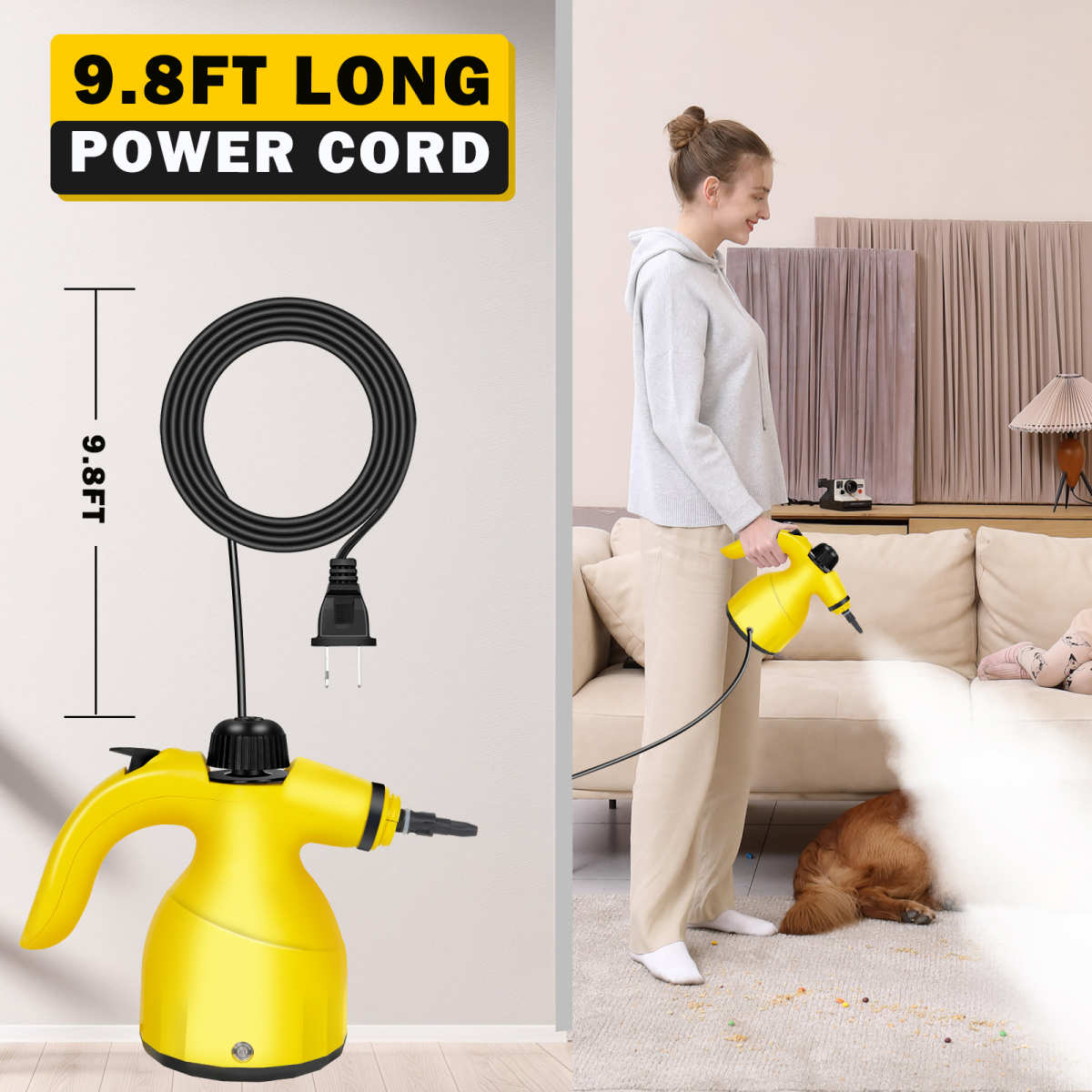 蒸汽清洁器多功能便携加压蒸汽机厨房油烟家用高温蒸汽清洁机