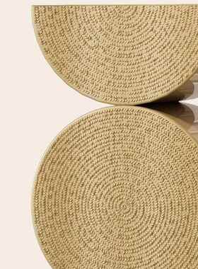 中古户沙发边几客厅家用PTR小型角几法复古民宿式样板侧房小茶几