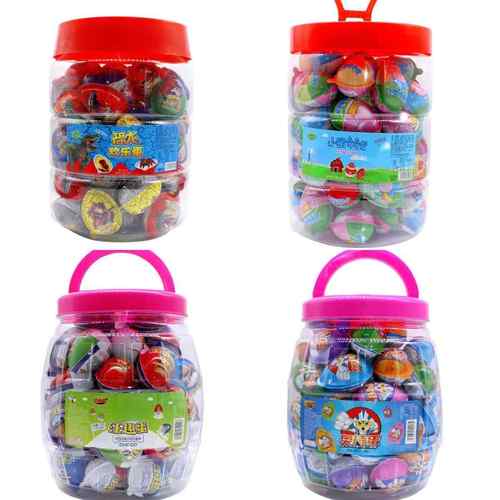 卡通奇趣玩具蛋扭蛋球 糖玩巧克力糖果惊喜蛋 小学生儿童零食