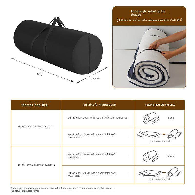 乳胶床垫收纳袋90X190垫床上用品学生宿舍收纳神器移动行李包装袋
