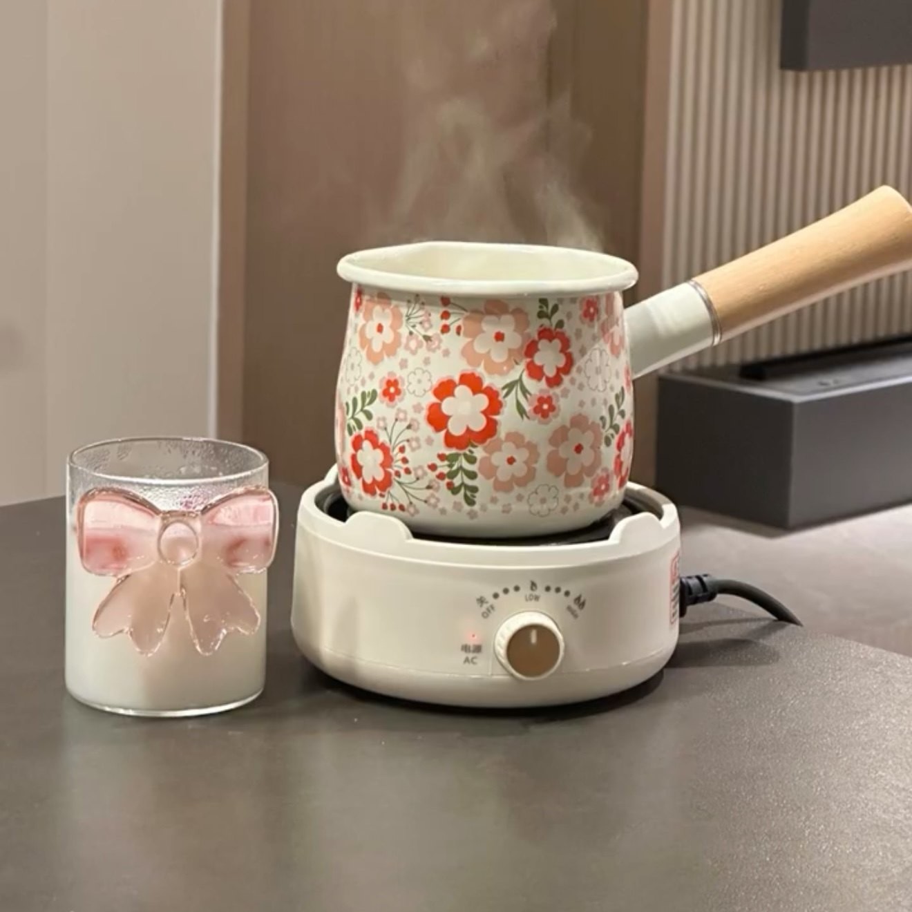 电热炉家用电陶炉泡茶炉煮茶器小型静音围炉煮茶器多功能暖茶电磁