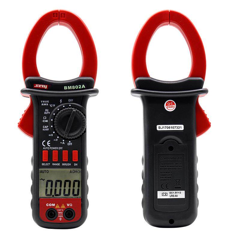深圳滨江BM802A数字钳形多用表测电容温度1000A电流表高精度
