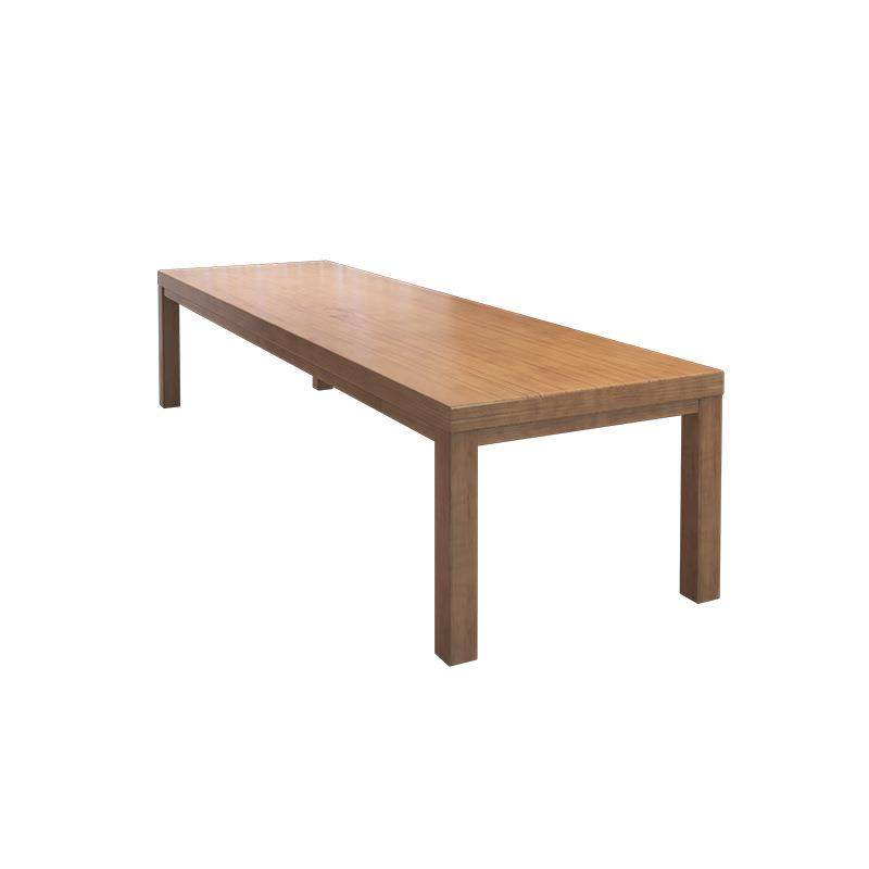 天纵现代简约全实木客厅书桌长条桌家用办公桌椅组合会议桌阅览桌