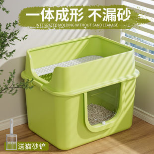 猫砂盆超大号全封闭式隔臭防外溅巨大特大猫厕所缅因猫屎盆子厕所