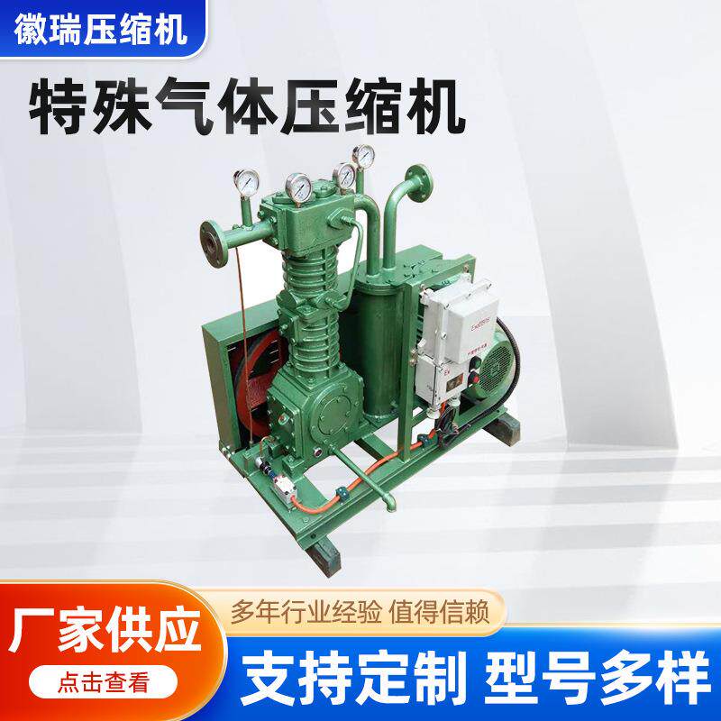 卸车卸料式液化气压缩机0.5特殊气体空压机空气高压活塞式压缩机