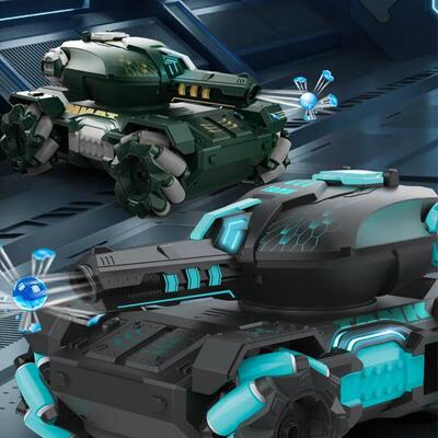 Cool Remote Control Tanks Water Bomb Car Can Be Launched Ges