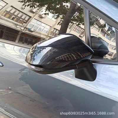 适用于21款雅力士全新YARIS CROSS倒车镜盖贴后视镜罩贴碳纤维罩