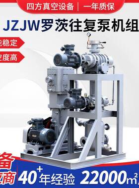 厂家供应JZJW罗茨往复真空泵及真空机组铸铁材质多款工业真空设备